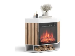 Chimenea eléctrica blanco 100x73x80 lynea