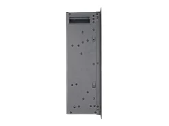 Chimenea eléctrica de pared, frontal y empotrada, CHICAGO130, L127 x P14 x H45
