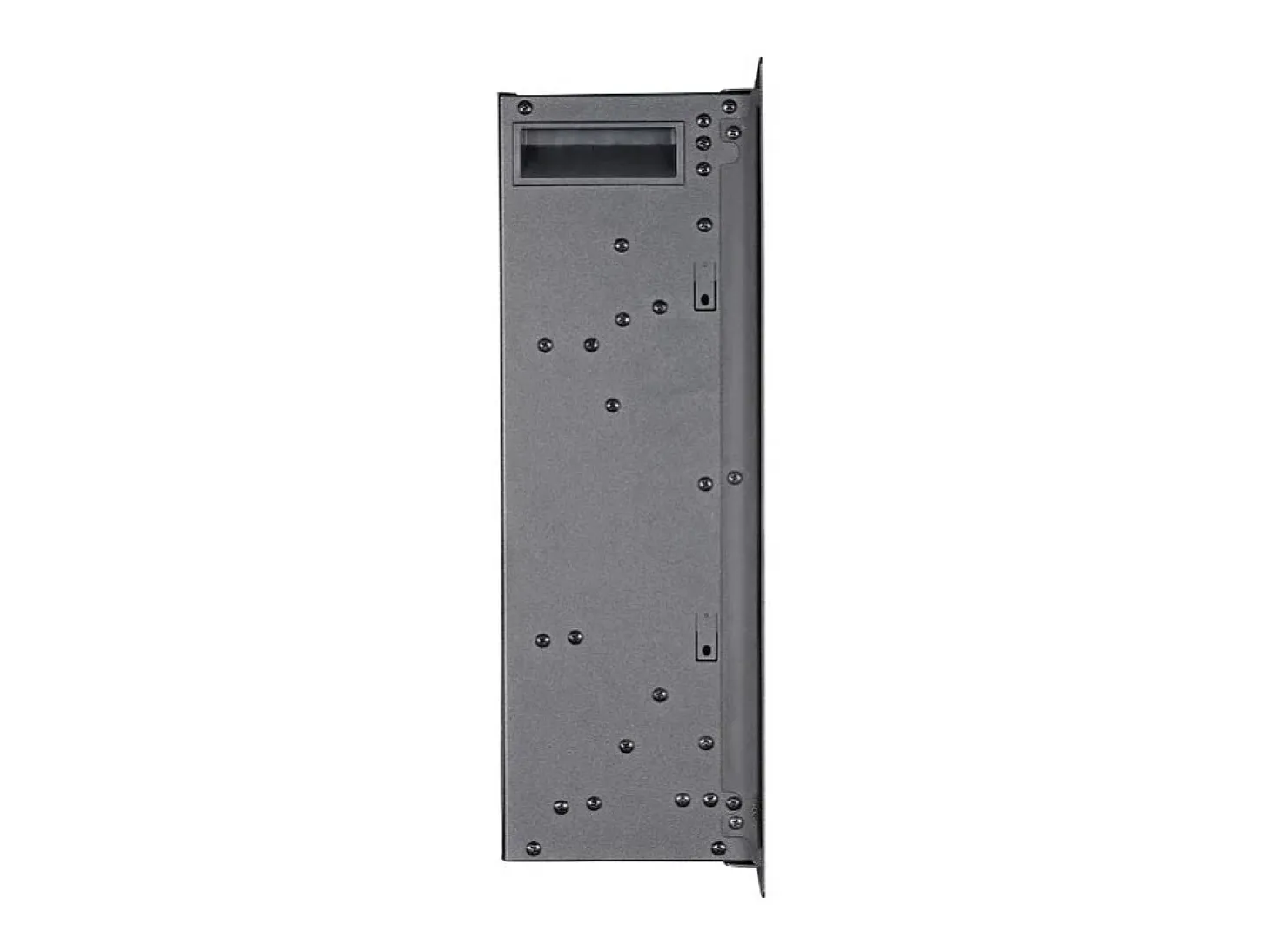 Chimenea eléctrica de pared, frontal y empotrada, CHICAGO130, L127 x P14 x H45