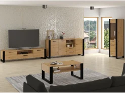 Cómoda NUKA 197x45x87 Beige