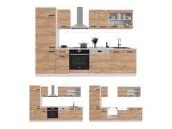Cocina antracita brillo intenso/antracita 350x60x81.6 r-line