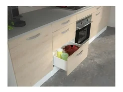 Cocina completa 300 cm - decoración de roble - encimera incluida