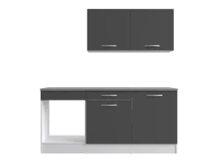 Cocina Modular Block Eko Blanco Gris 180 cm