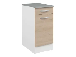 Cocina Modular Eko 5 Muebles Roble Jackson/Blanco 180cm