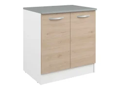 Cocina Modular Eko 5 Muebles Roble Jackson/Blanco 180cm