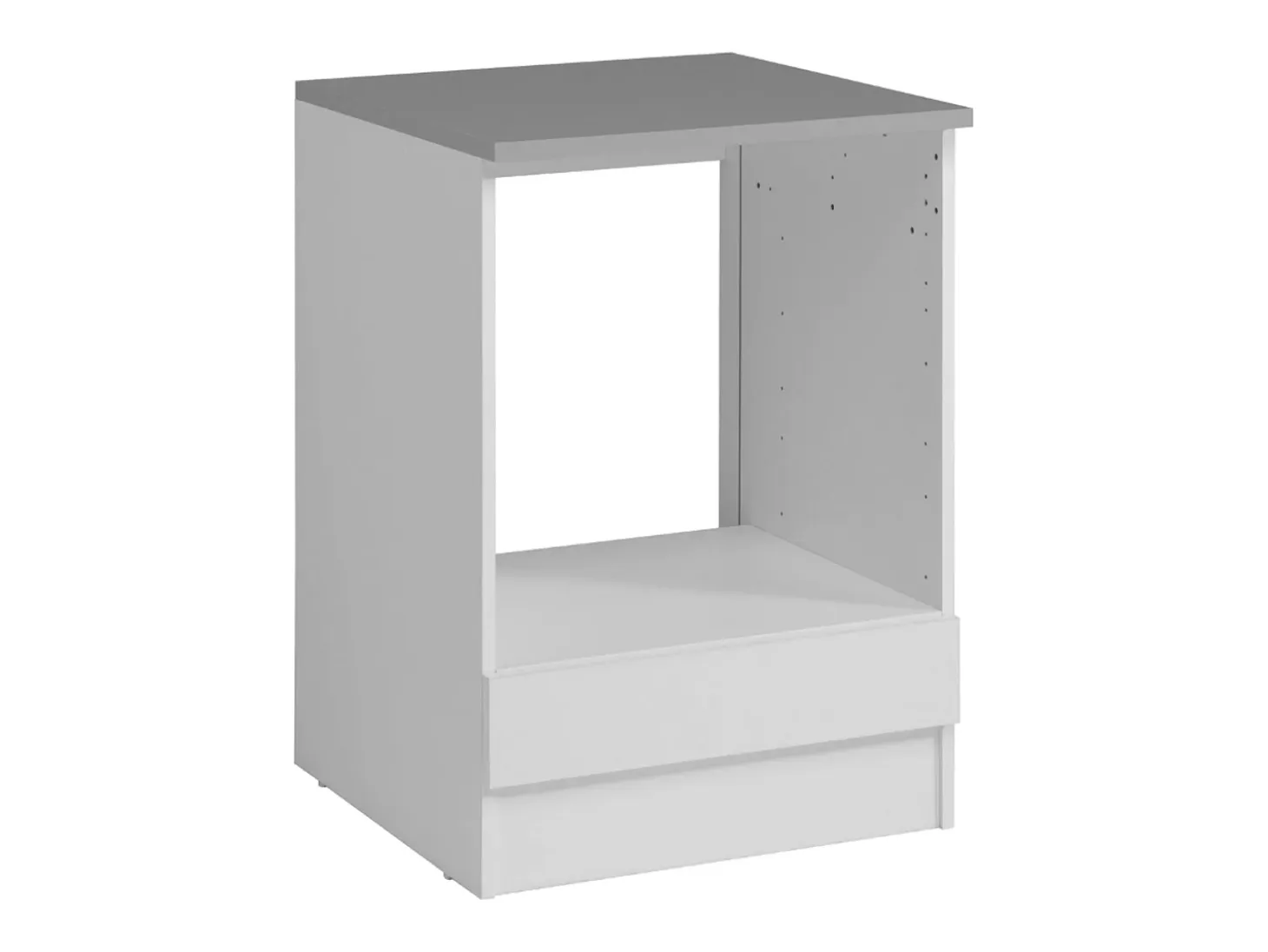 Cocina modular Eko blanca melamina con encimera 240 cm ancho