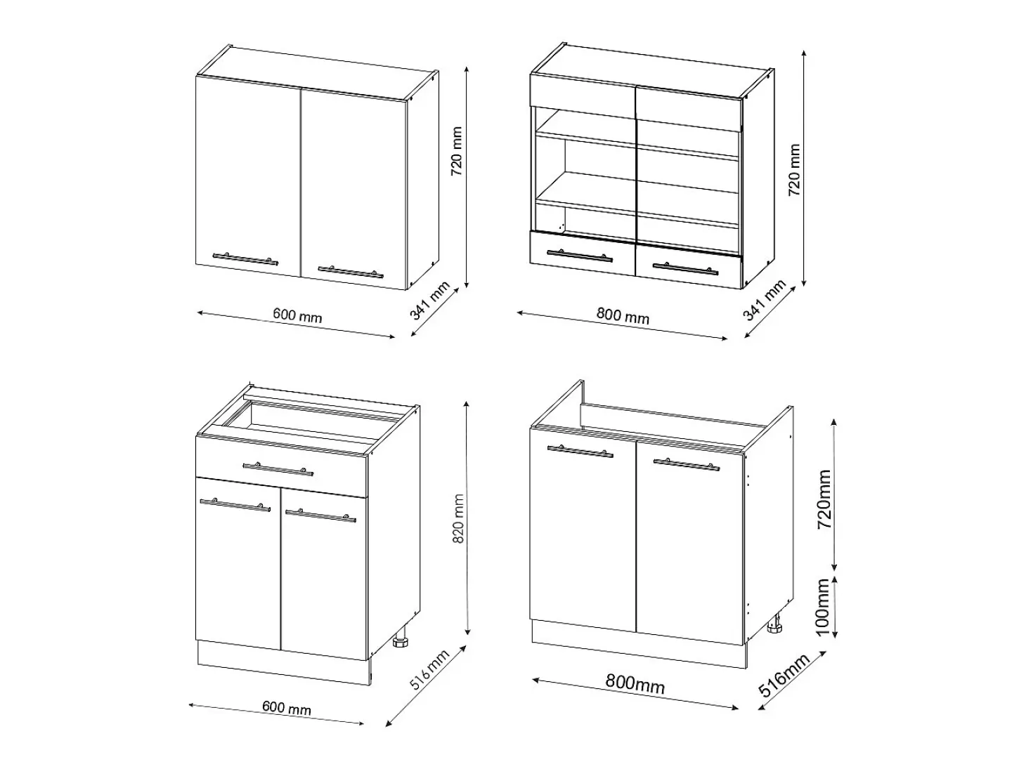 Cocina para solteros antracita-oro/blanco 140x46x81.6 fame-line