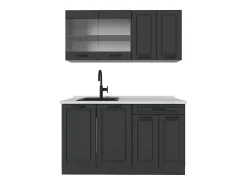 Cocina versátil antracita casa de campo/antracita 140x60x81.6 r-line