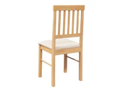 Cojines para sillas de comedor 2 piezas madera maciza caucho