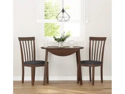 Cojines para sillas de comedor, 2 unidades, madera maciza marrón, caucho