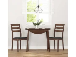 Cojines para sillas de comedor, 2 unidades, madera maciza marrón, caucho