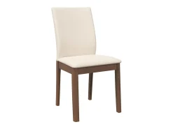 Cojines para sillas de comedor, 2 unidades, madera maciza marrón, caucho