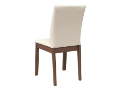 Cojines para sillas de comedor, 2 unidades, madera maciza marrón, caucho