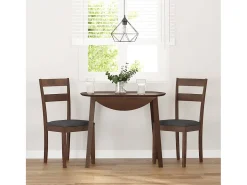 Cojines para sillas de comedor, 2 unidades, madera maciza marrón, caucho