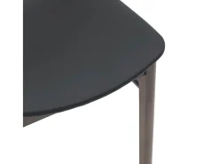 Cojines para sillas de comedor, 2 unidades, madera maciza marrón, caucho
