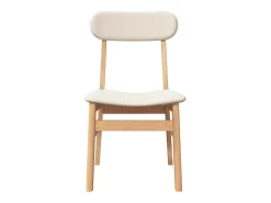 Cojines para sillas de comedor 2 piezas madera maciza caucho