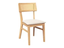 Cojines para sillas de comedor 2 piezas madera maciza caucho