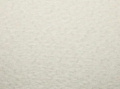 Conjunto de 2 sillas con reposabrazos en tejido bouclé y madera de caucho - Blanco y negro - SOLUNA