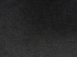Conjunto de 6 sillas con reposabrazos de tela y metal - Negro - AVRELA
