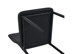Conjunto de 6 Sillas de Comedor de PVC Silla de Cocina Moderna Ligera y Cómoda