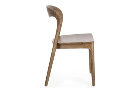 Conjunto de 2 sillas de madera de teca de alta gama – Modelo Kiley-Color Natural