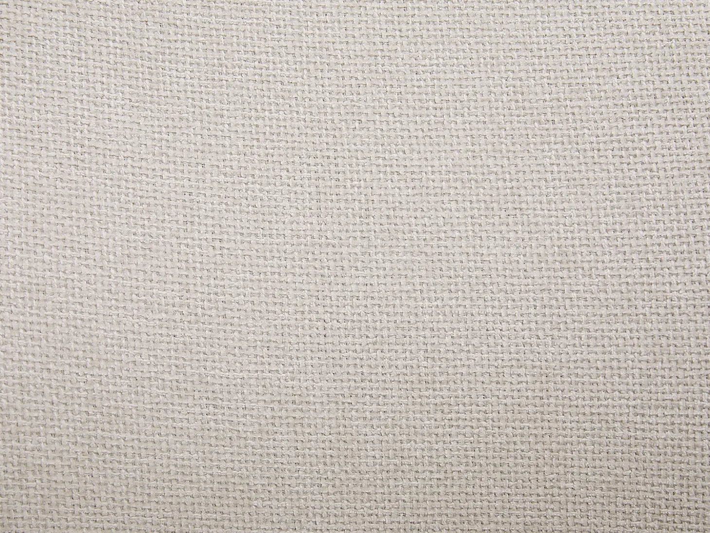 Conjunto de 2 sillas en tela texturizada y madera de hevea - Crema - LUMELY