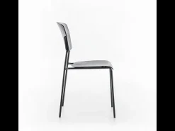 Conjunto de 4 sillas modernas apilables 