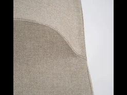 Conjunto de 4 sillas modernas en tejido beige 