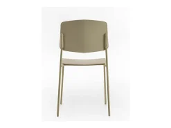 Conjunto de 4 sillas modernas apilables 