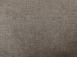 Conjunto de 6 sillas pivotantes Con reposabrazos de tela y metal - Gris topo - KONYA