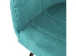 Conjunto de 4 sillas, sillas de comedor, sillas de sala, silla tapizada, silla de cocina, terciopelo
