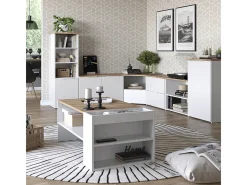 Conjunto de salón blanco/sonoma 68x38.2x50 wido