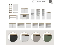 Conjunto de salón verde 68x68x50 wido