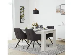 Conjunto de sillas de comedor 59x88x57 cm Antracita Sillas Eames
