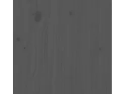 Consola Gris 90x40x78 cm Madera Maciza de Pino