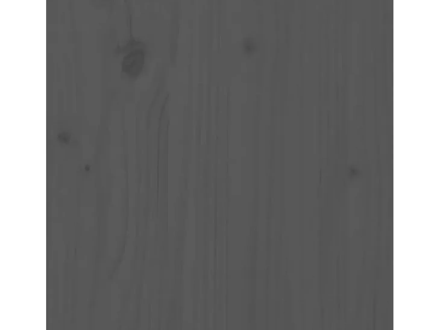 Consola Gris 90x40x78 cm Madera Maciza de Pino