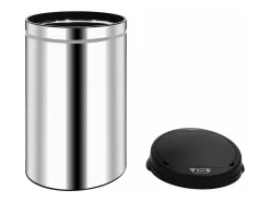 Contenedor automático con sensor de acero inoxidable de 40 litros 02_0006078