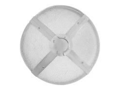 Cubierta SucceBuy de Protección de 69cm para Hogar de Leña, Cubierta en Acero Inoxidable, Cubierta de Hogar al Aire Libre con Pantalla Superior de Apertura Fácil