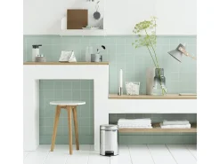 Cubo de Basura con Pedal NewIcon 3L Acero Brillante Brabantia