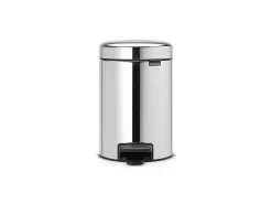 Cubo de Basura con Pedal NewIcon 3L Acero Brillante Brabantia