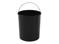 Cubo de basura de cocina integrado de plástico blanco de 8 litros 02_0006083