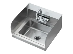 Cuenco de Inoxidable SucceBuy, 43 x 33cm, NSF, Montaje en Pared, para Restaurante