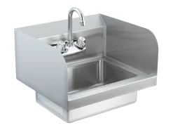 Cuenco de Inoxidable SucceBuy, 43 x 33cm, NSF, Montaje en Pared, para Restaurante