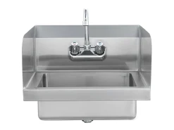 Cuenco de Inoxidable SucceBuy, 43 x 33cm, NSF, Montaje en Pared, para Restaurante