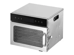 Deshidratador de Alimentos SucceBuy, 6 Bandejas de Acero Inoxidable, 1000W, para Deshidratación de Carne y Frutas