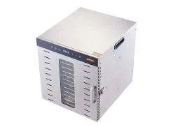 Deshidratador SucceBuy Deshidratador Alimentario con 10 Platos, Secador de Frutas Secas en Acero Inoxidable de 1000 W