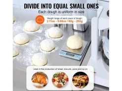 Divisor SucceBuy de Masa Manual, 18 Piezas, Corta-Masa, Ideal para la Fabricación de Pan de Panadería