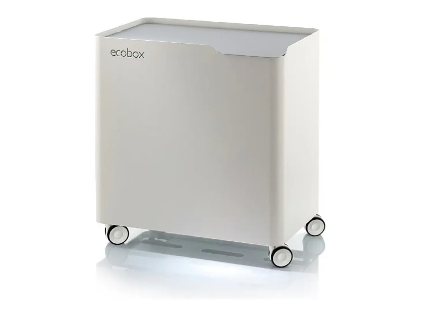 DON HIERRO - Cubo de basura para el reciclaje ECOBOX-TOP, 40 litros-