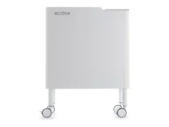 DON HIERRO - Cubo de basura ergonómico, funcional y elegante, 2 x 20 litros, ECOBOX NOA-