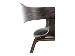 Dudeco Silla Berlim de Tela Gris oscuro